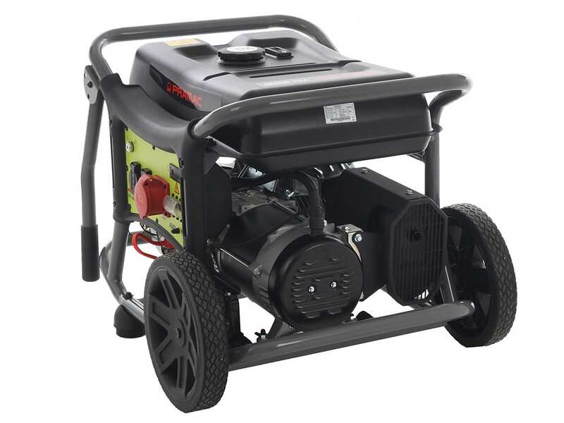 Pramac WX 6250 ES  - 6.1 kW Wheeled Power Generator with AVR - DC 5.5 kW Three-phase