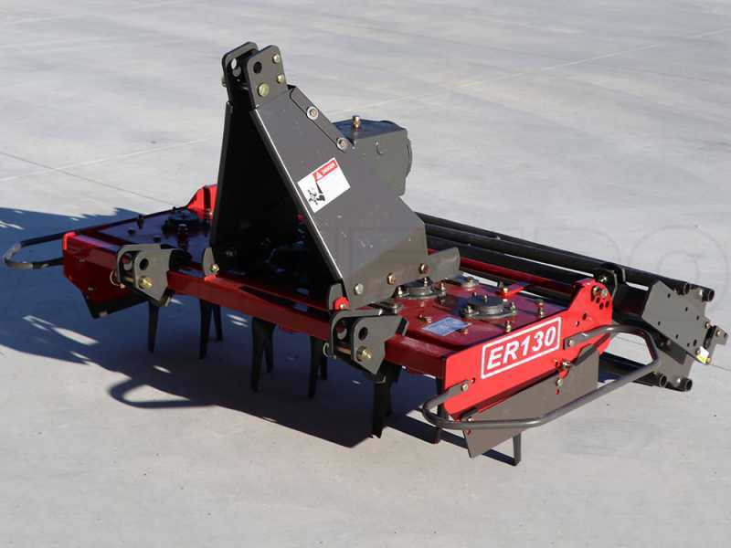 GeoTech Pro ER 130 Power Harrow - 130 cm working width - 12 blades - light size