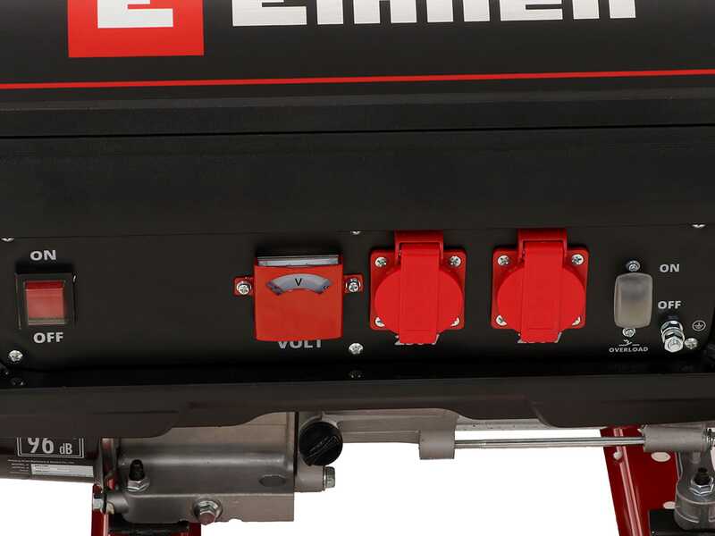 Einhell TC-PG 35/E5 - 3.1 kW Wheeled Power Generator with AVR - DC 2.6 kW Single-phase
