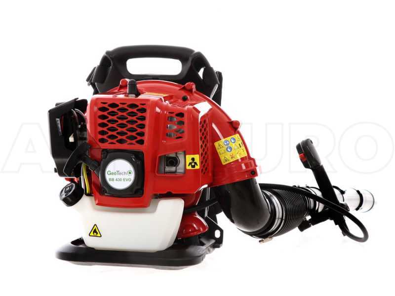 GeoTech BB430EVO Backpack Leaf Blower - New Euro 5 Engine - 42.7 cc