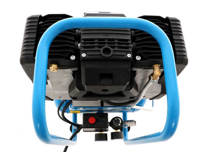 ABAC START SILENT OS15P - Silenced, oil-less, single-phase electric air compressor - Motor 1.5 HP - 6 litres