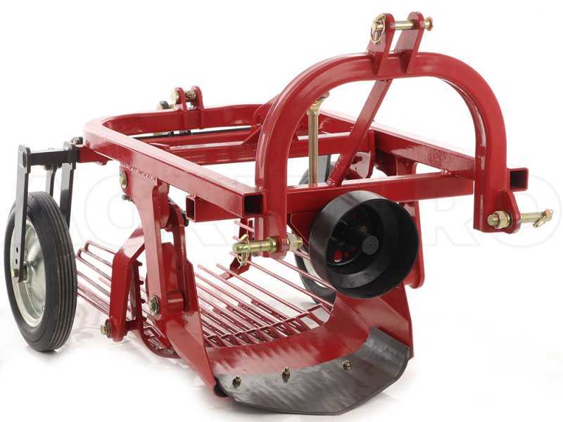 GeoTech Pro PD-50N potato harvester - Suitable for potatoes, onions and garlic - Swinging sieves - For tractors with three-point hitch