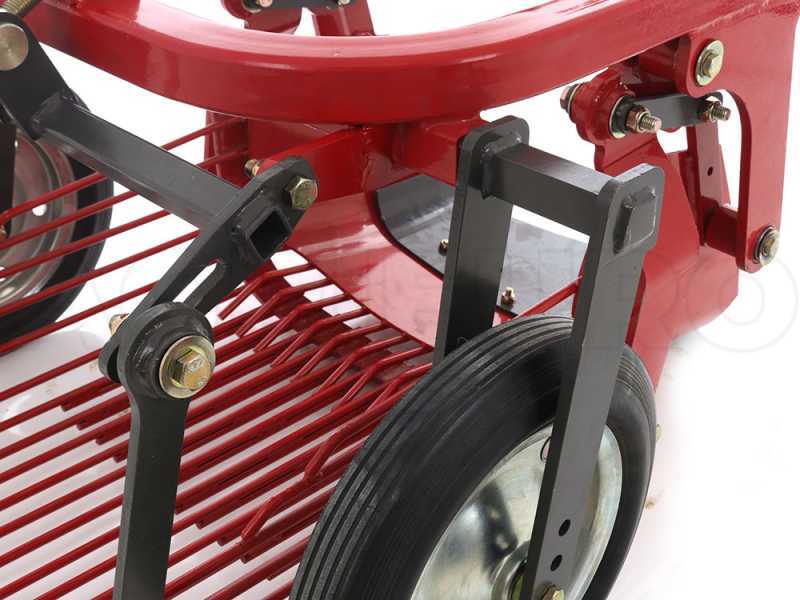 GeoTech Pro PD-50N potato harvester - Suitable for potatoes, onions and garlic - Swinging sieves - For tractors with three-point hitch