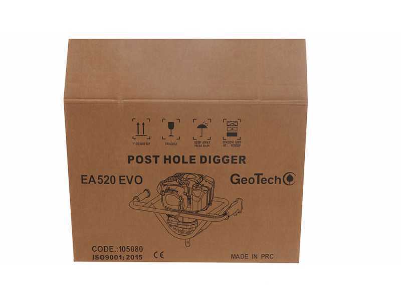 GeoTech EA520 EVO - 2-stroke Mixture Auger - Bit not included
