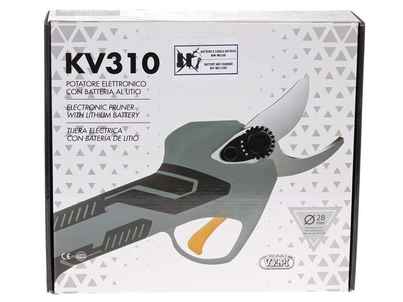 Volpi KV310 Battery-powered Electric Pruning Shears