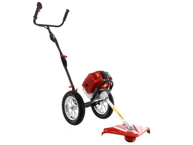 GeoTech Pro WBC-P 540 - Fuel mix wheeled push brush cutter