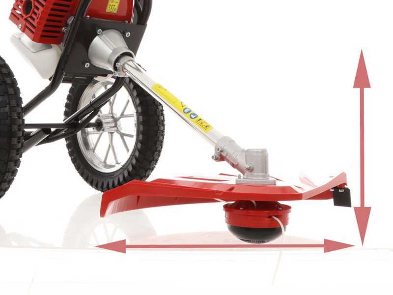 GeoTech WBC 508 Wheeled brush cutter best deal on AgriEuro