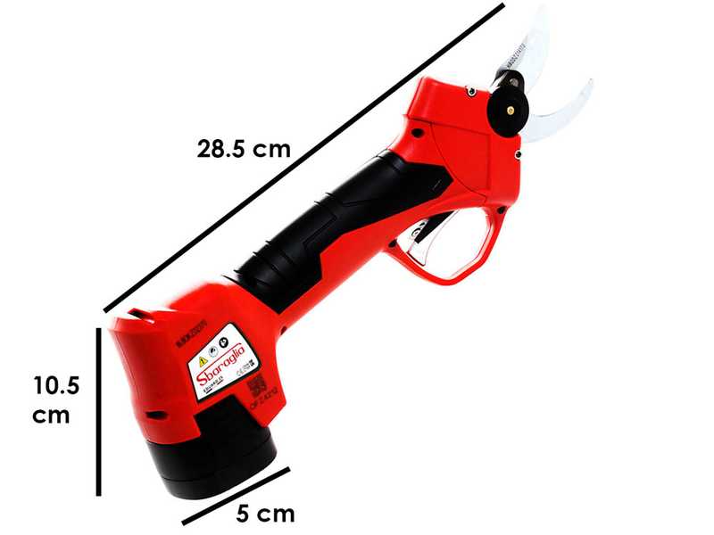 Battery shop pruning shears