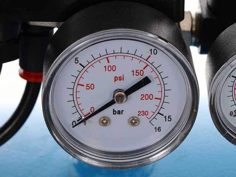 ABAC MONTECARLO OS20P - Silenced, oil-less, single-phase electric air compressor - Motor 2 HP - 50 lt
