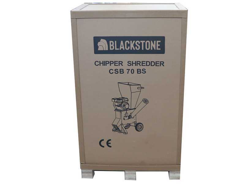 BlackStone CSB150 BS- Petrol garden shredder - Briggs &amp; Stratton 13.5 hp gasoline engine