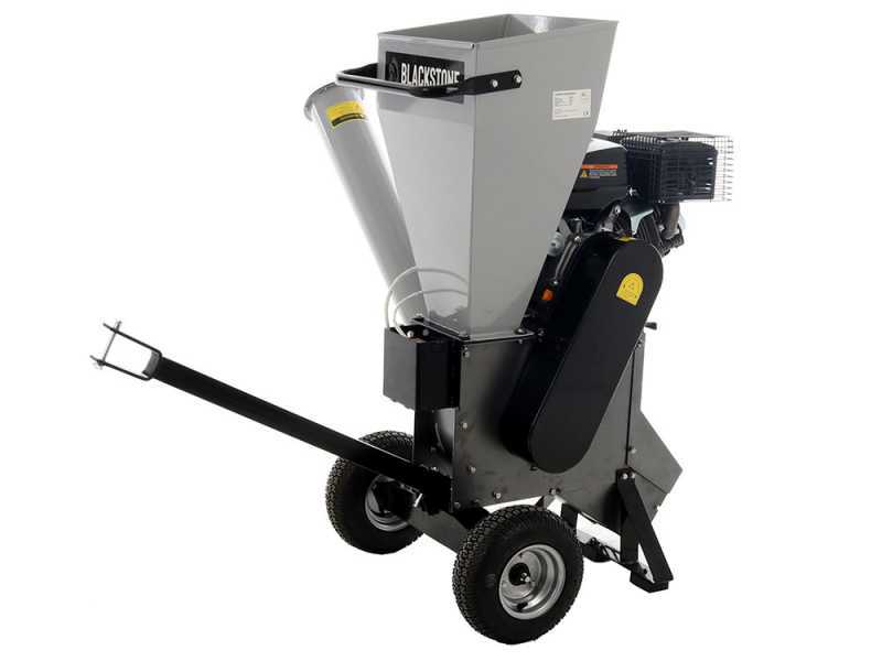 BlackStone CSB150E-L - Petrol garden shredder - Loncin 15 HP gasoline engine - Electric start