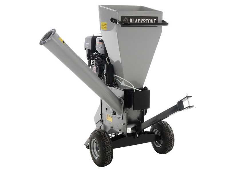 BlackStone CSB150E-L - Petrol garden shredder - Loncin 15 HP gasoline engine - Electric start