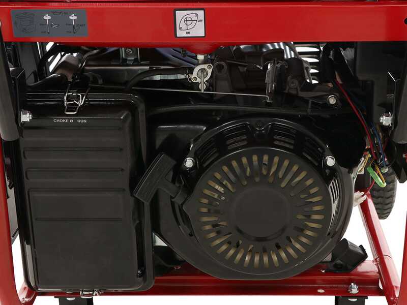 Einhell TC-PG 55/E5 - 5.5 kW Wheeled Power Generator with AVR - DC 3.6 kW Three-phase
