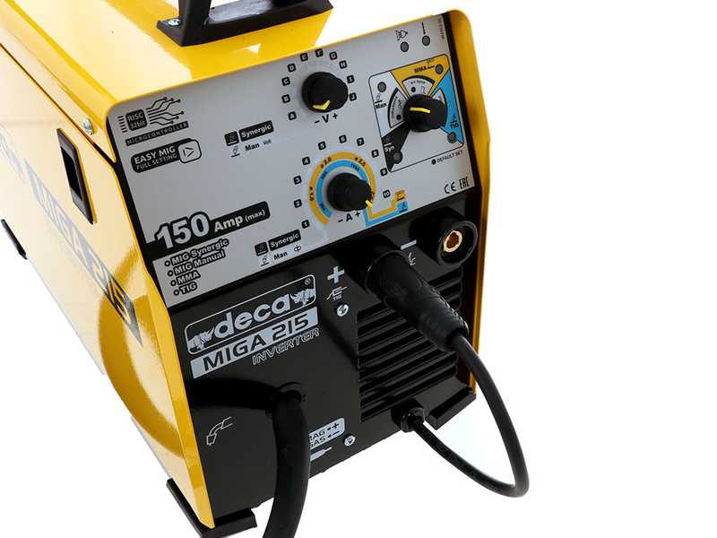Deca MIGA 215 1Ph 230/50-60 Multiprocess Inverter Wire Welding Machine - GAS/NO GAS