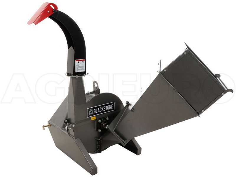 BlackStone BTC 100 - Tractor-mounted garden shredder - 4-blade cutting system - 100mm lumber cutting diameter
