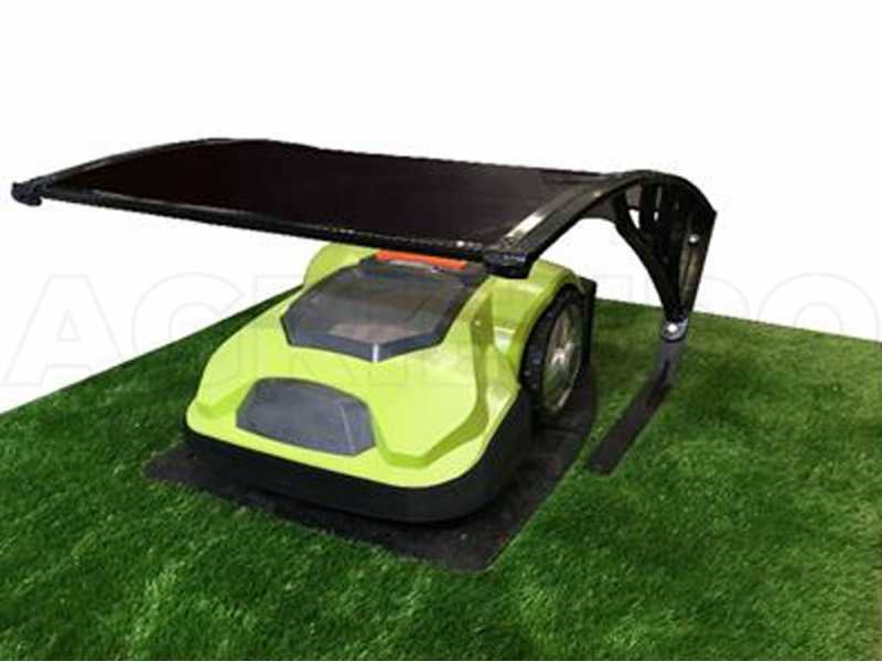 Ambrogio L15 Deluxe Robot Lawn Mower with perimeter wire - robotic lawn mower with boundary wire -  25.9 V 5 Ah battery