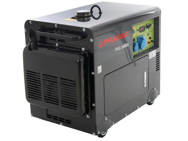 Pramac PMD5000s - 5 kW Silenced Diesel Power Generator with AVR- DC 4.2 kW Single-phase