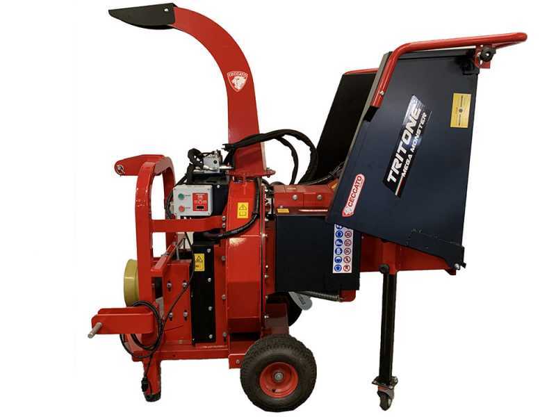 Ceccato Triton Mega Monster P.T.O. - Tractor-mounted garden shredder - Hydraulic transmission