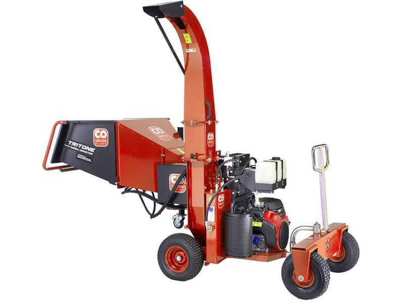 Ceccato Triton Mega Monster - Professional gasoline garden shredder - Honda GX690 engine