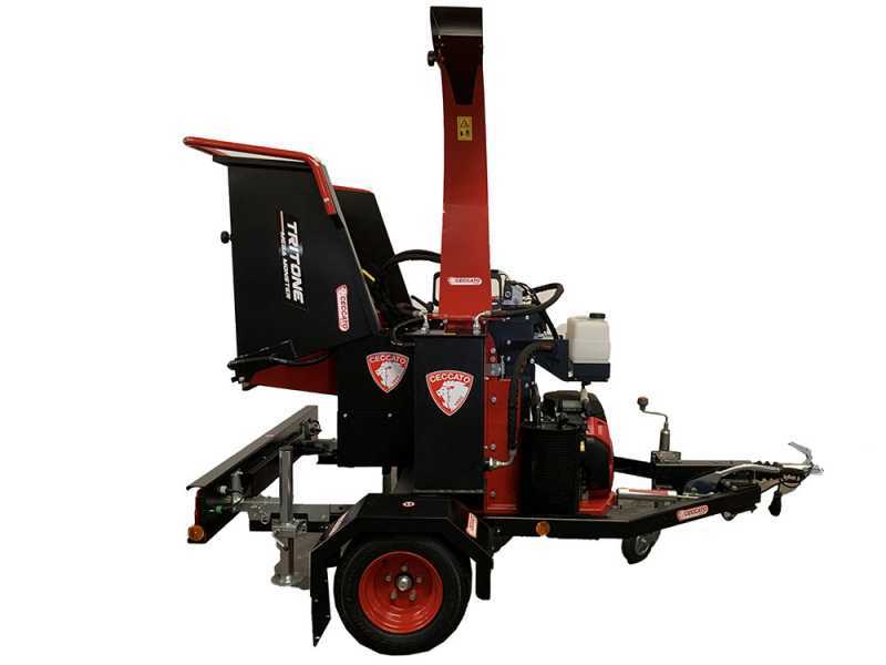 Ceccato Triton Mega Monster - Professional wheeled garden shredder - Honda GX690 engine