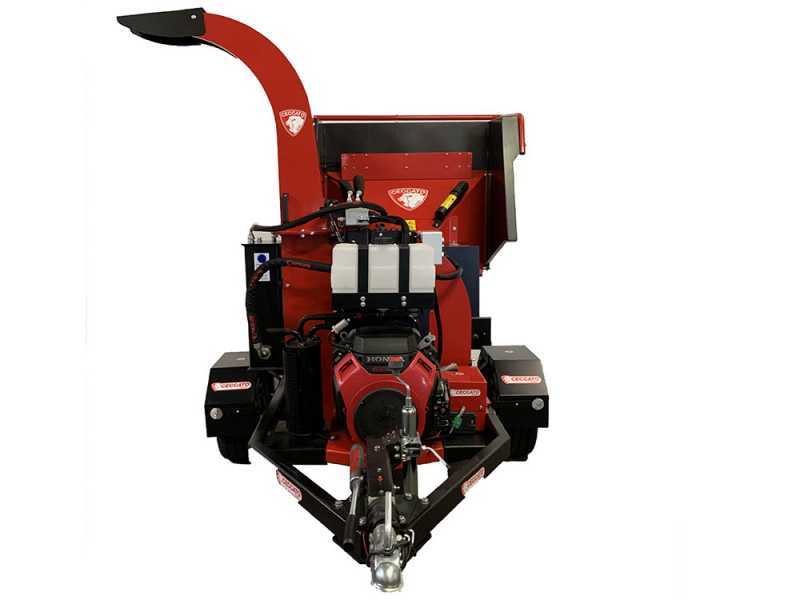 Ceccato Triton Mega Monster - Professional wheeled garden shredder - Honda GX690 engine