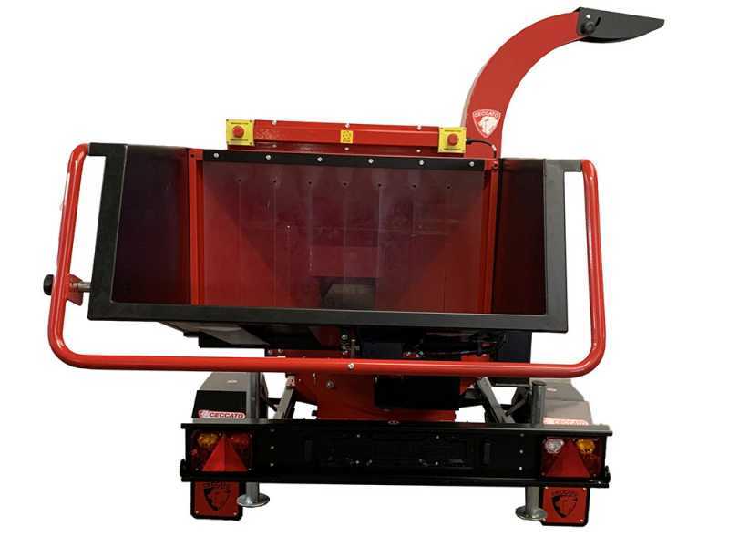 Ceccato Triton Mega Monster - Professional wheeled garden shredder - Honda GX690 engine