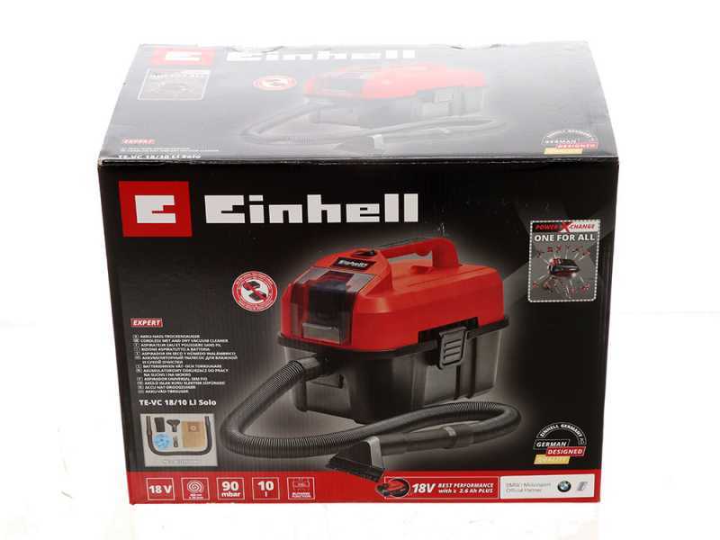 Einhell TE-VC 18/10 Li - portable battery-powered vacuum cleaner - 18V 2.5Ah