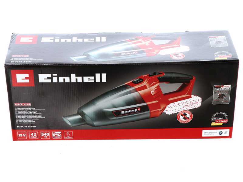 Einhell TE-VC 18 Li Portable Battery-powered Vacuum Cleaner - 2 Ah 18 V