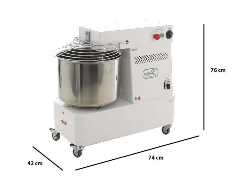 Famag IM 30/400 1 Speed - Spiral Mixer25 kg three-phase