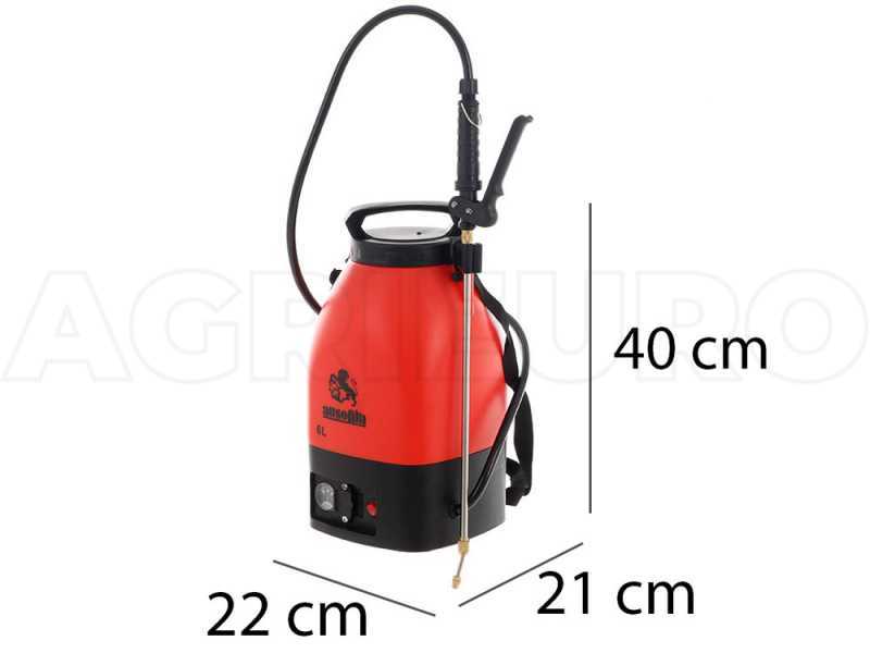 Ausonia - Battery-powered Shoulder Sprayer Pump - 6 L Tank - 4 Bar 