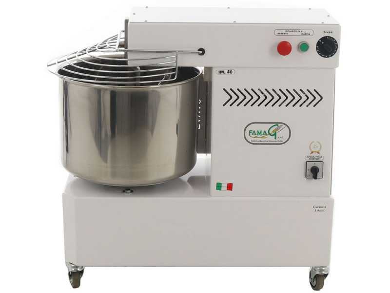 Famag IM 40/400 1 Speed - spiral mixer 38 kg three-phase