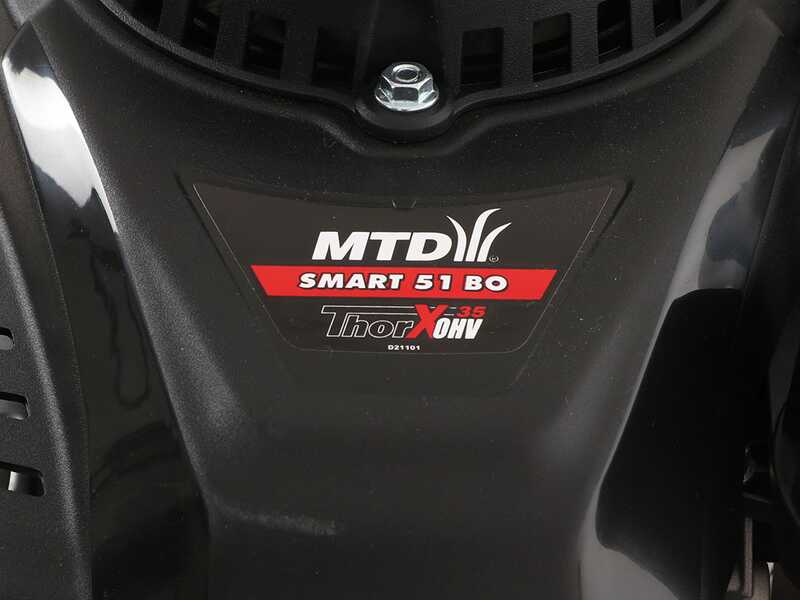 MTD Smart 51 BO Self-propelled Lawn Mower - ThorX 35 OHV Engine - Side Discharge