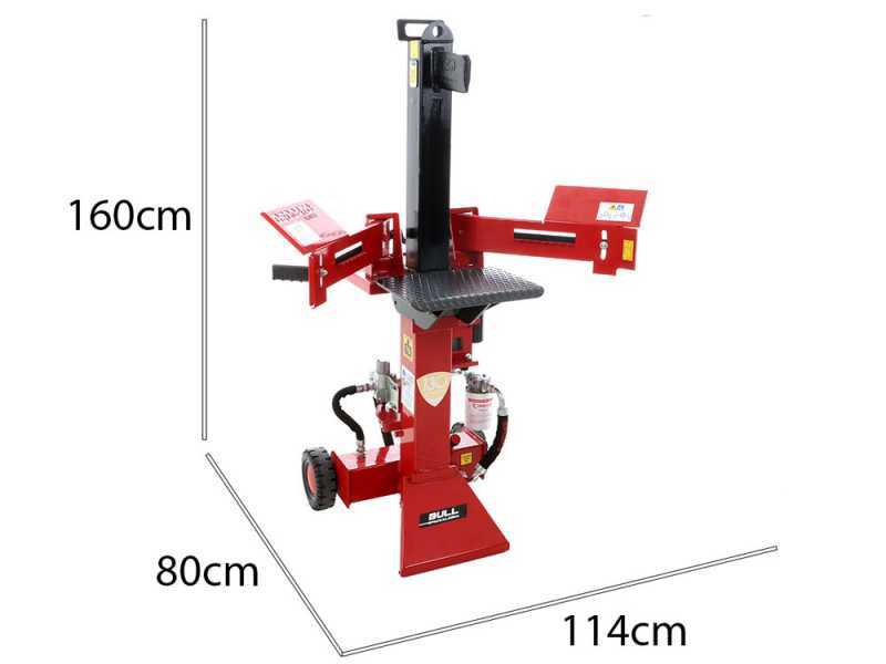 Ceccato BULL SPLE 8L - Electric Log Splitter - Vertical - 230V