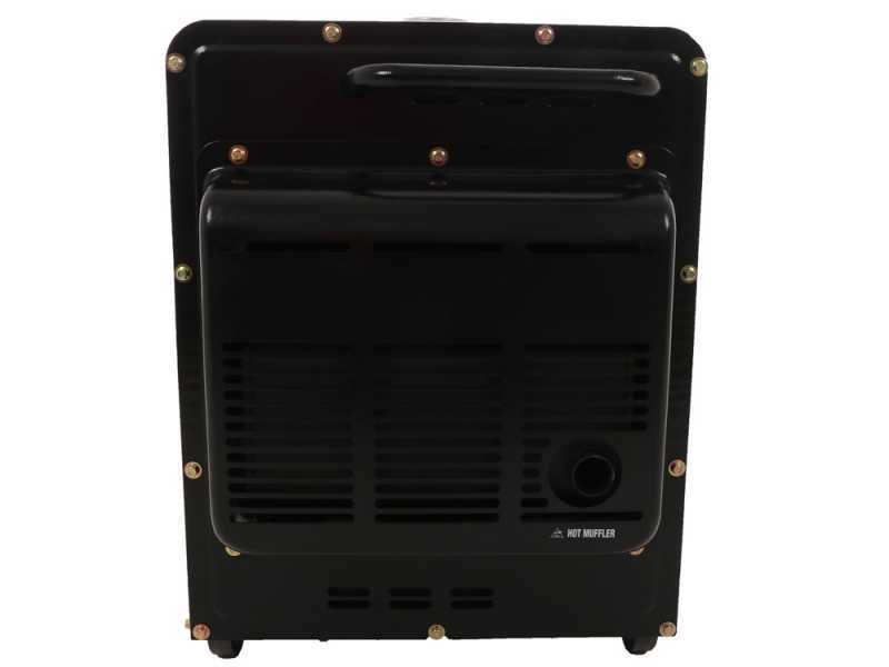 Blackstone SGB 8500 D-ES FP - 6.3 kW Silenced Diesel Power Generator with AVR - DC 6 kW Full-Power