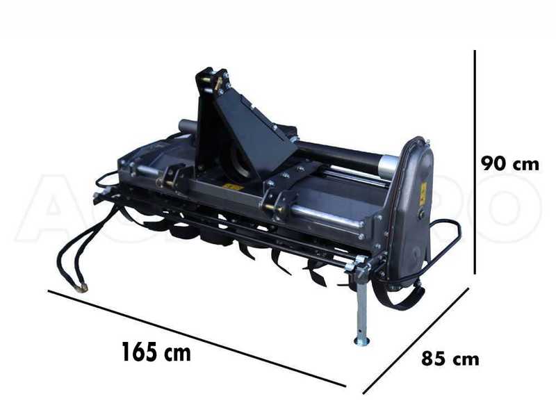 Blackstone BHTL-150 - Medium-Heavy Series Tractor Rotary Tiller - Hydraulic Displacement