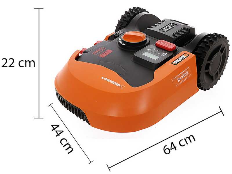 Worx Landroid L WR155E Robot Lawn Mower with Perimeter Wire best deal on AgriEuro