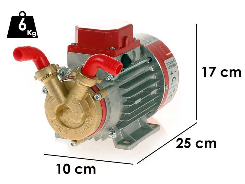 Rover Marina 20 - Electric transfer pump in bronze - 12 V