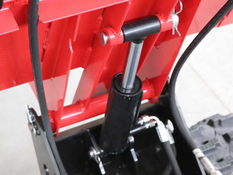 GeotechPro Geoporter 550 DHS Hydro Tracked Power Barrow - Hydraulic Dumper Barrow 500 Kg
