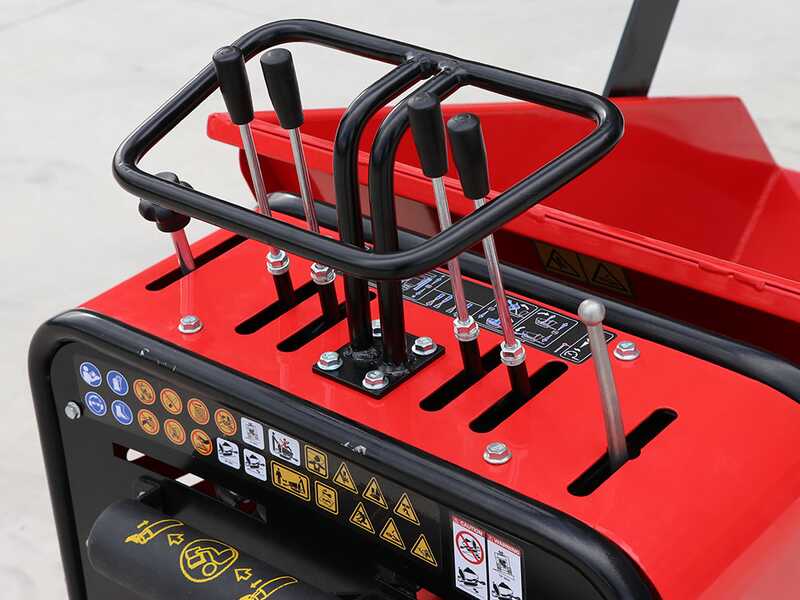 GeotechPro Geoporter 550 DHS Hydro Tracked Power Barrow - Hydraulic Dumper Barrow 500 Kg