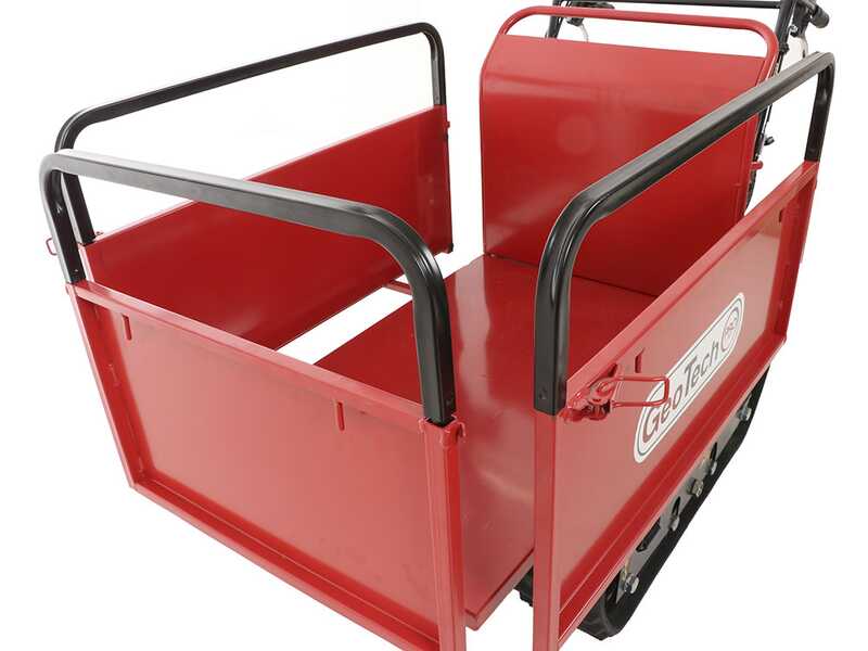 GeotechPro GeoPorter H-540E Hydro Tracked Power Barrow - Hydraulic extendable dumper truck 500 Kg
