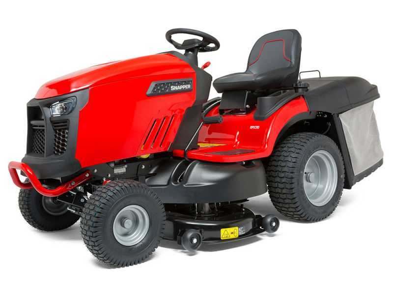 Snapper ride online on lawn mower