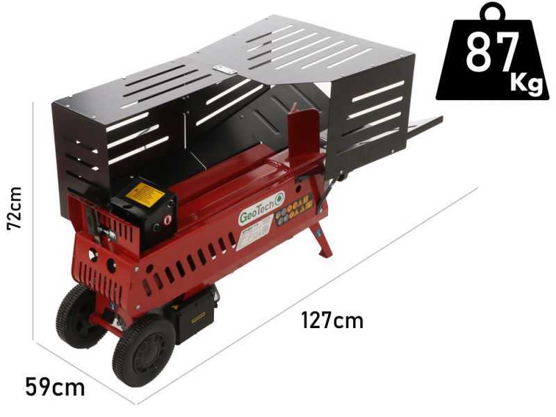 GeoTech SPHED 7.5 - Electric Log Splitter - Horizontal - 230V