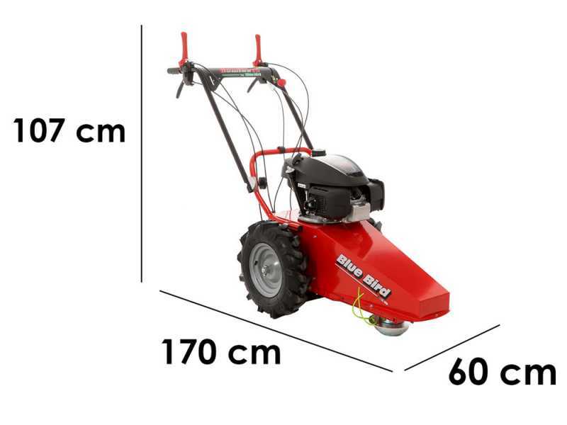 Blue Bird Domino - Petrol Rough Cut Mower - Blade and Line - Honda GCV 200 