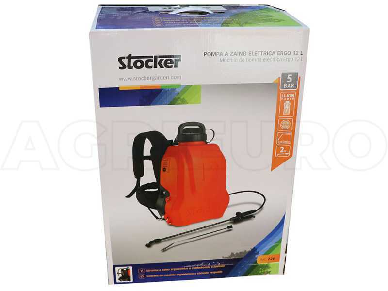Stocker Ergo 12 - Shoulder Sprayer Pump - Lithium Battery - 12 L - 5 Bar