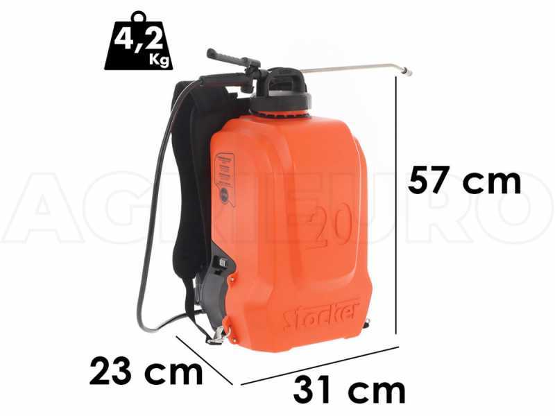 Stocker Ergo 20 Knapsack Sprayer Pump - Lithium battery - 20 L - 5 bar