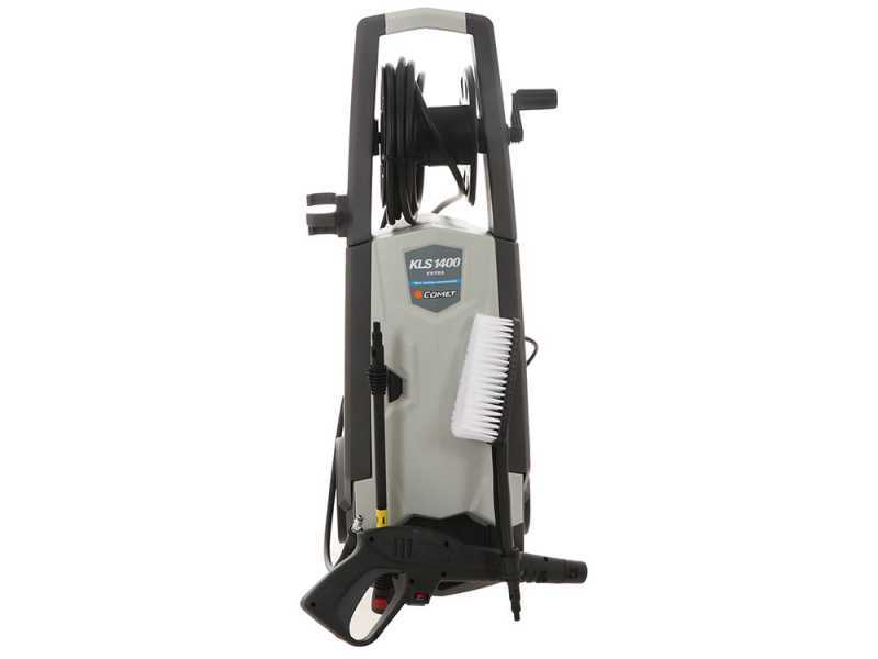 Comet KLS 1400 Extra Electric Cold Water Pressure Washer - Hose Reel - 140 bar