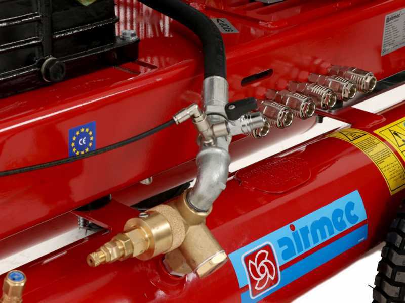 Airmec TTD 3460/650 Petrol Engine-driven Air Compressor - 6 HP Diesel Engine - 650 L/min