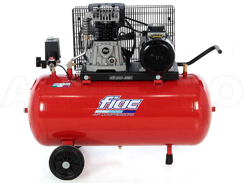Fiac AB 100/360 T - 100L Three-phase Belt-driven Electric Air Compressor 