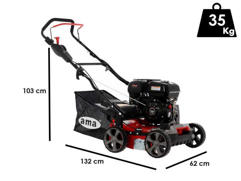 AMA TRX 40-S - Petrol Lawn Scarifier with Fixed Blades