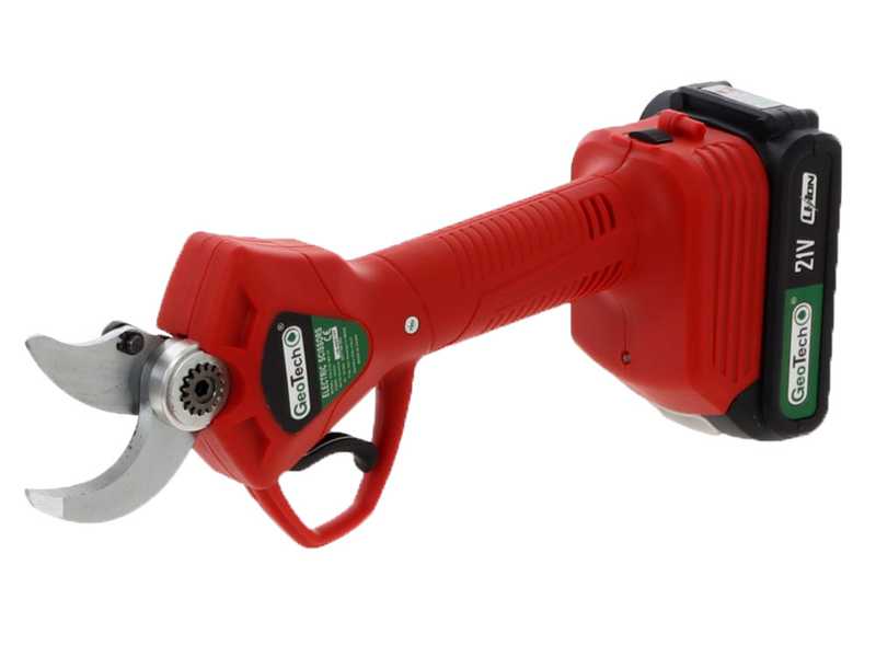 Geotech Electric Pruning Shears - MS 30 - 2 Batteries 2Ah 18V